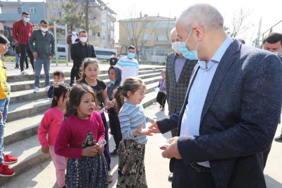 BAŞKAN BÜYÜKGÖZ MEVLANA  MAHALLESİNE  KONUK  OLDU