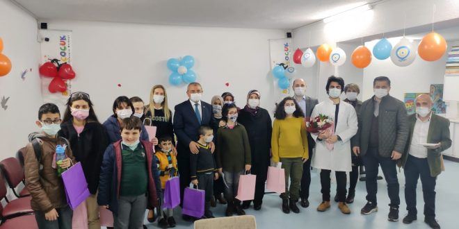 BAŞKAN İSMAİL ERDEM, OTİZMLİ ÇOCUKLARI UNUTMADI