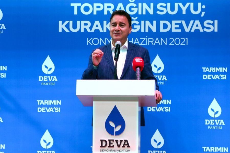 BABACAN KONYA’DA ESNAFLA BULUŞTU: ‘YIKMAYA DEĞİL, YAPMAYA GELİYORUZ’