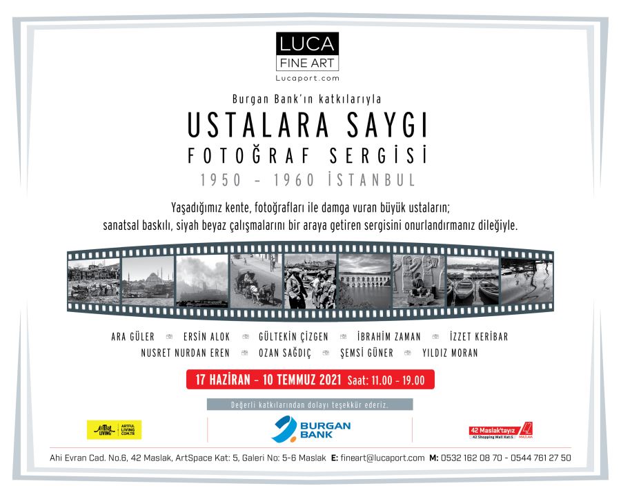 FOTOĞRAFIN DEĞERLERİ “USTALARA SAYGI” SERGİSİ’NDE