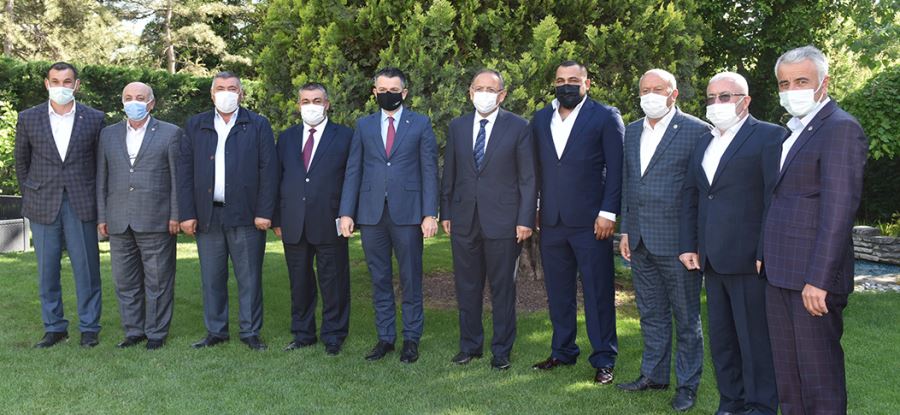 ÖZHASEKİ, ADALET BAKANI GÜL İLE TARIM VE ORMAN BAKANI PAKDEMİRLİ