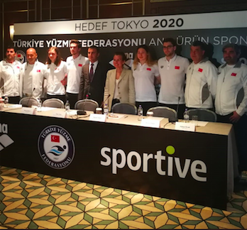 TÜRKİYE YÜZME FEDERASYONU  BİR KEZ DAHA SPORTİVE DEDİ