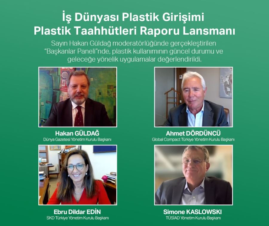 İŞ DÜNYASI PLASTİK GİRİŞİMİ İLE 43 BİN TON PLASTİĞİN AZALTILMASI HEDEFLENİYOR  