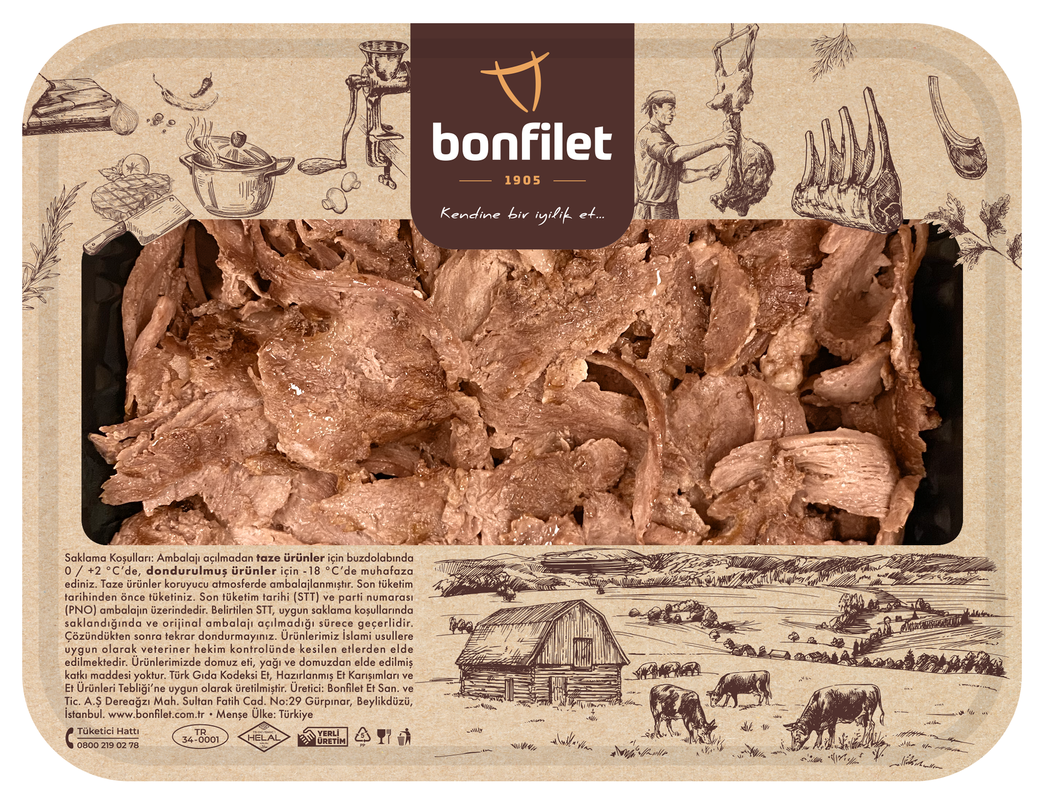   BONFİLET İLE GERÇEK DÖNER LEZZETİ EVLERİNİZDE!