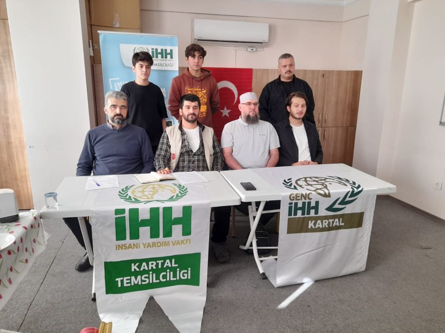 KARTAL İHH YÖNETİMİ BASINLA BULUŞTU