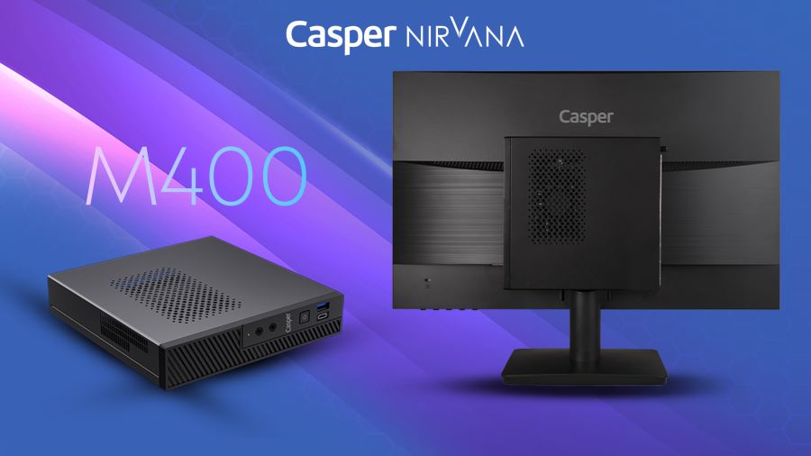 CASPER’IN YENİ İŞ BİLGİSAYARI  NIRVANA M400 SATIŞA ÇIKTI!