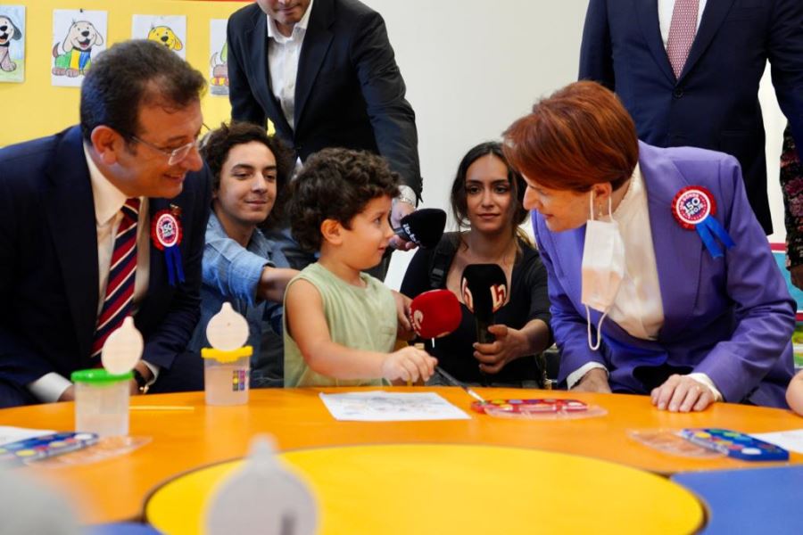 İYİ PARTİ GENEL BAŞKANI AKŞENER VE İMAMOĞLU ÇENGELKÖY KÜLTÜR MERKEZİ’Nİ AÇTI