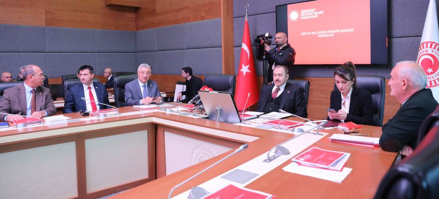 TBMM DEPREM ARAŞTIRMA KOMİSYONU TOPLANDI