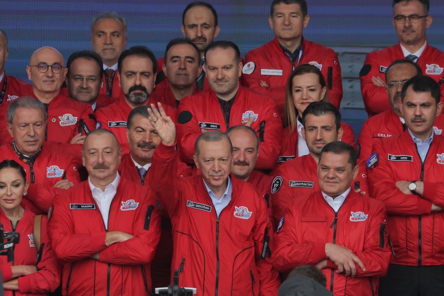  TÜRKİYE’NİN İLK UZAY YOLCULARI TEKNOFEST’TE…