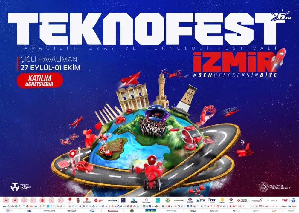 TEKNOFEST İZMİR İÇİN GERİ SAYIM BAŞLADI