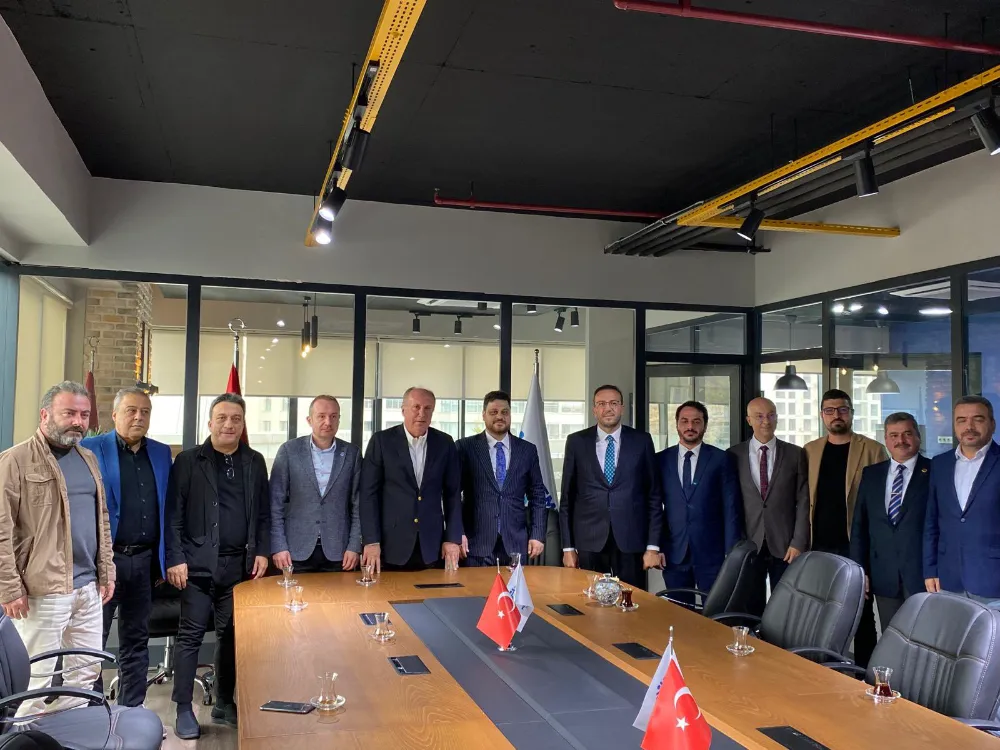   BAŞ, MUHARREM İNCE VE VECDET ÖZ İLE BİR ARAYA GELDİ