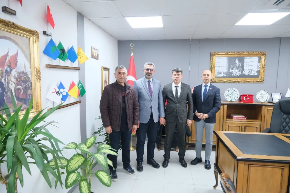 KIRAÇ, HATAY İL MİLLÎ EĞİTİM MÜDÜRLÜĞÜNÜ ZİYARET ETTİ.