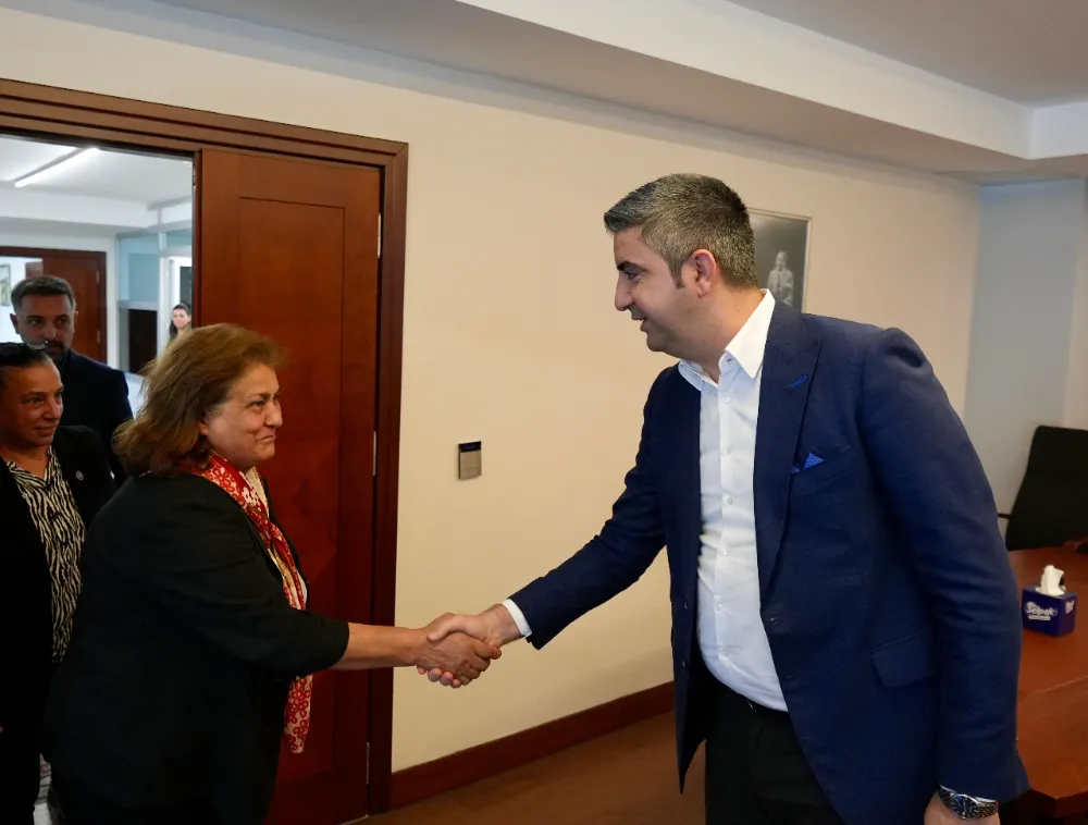 KARTALLI MUHTARLARDAN BAŞKAN YÜKSEL’E ZİYARET 