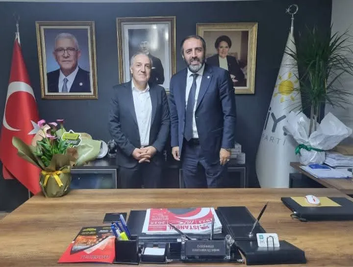 YENEROĞLU’NDAN İYİ PARTİ KARTAL İLÇE BAŞKANLIĞI’NA ZİYARET