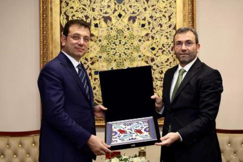 İMAMOĞLUNDAN PENDİK BELEDİYESİNE ZİYARET