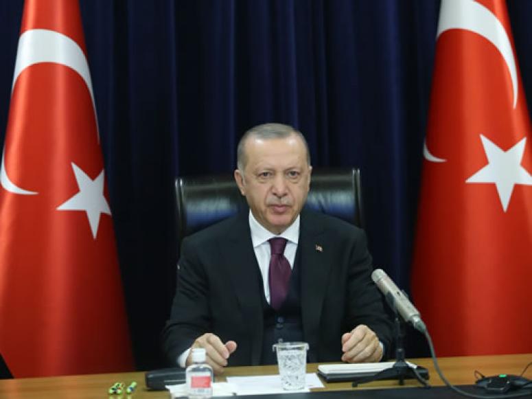 CUMHURBAŞKANI ERDOĞAN: 