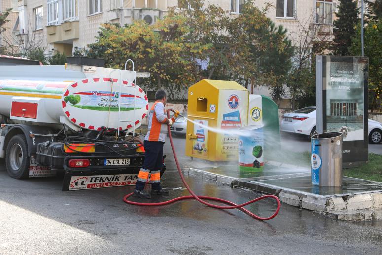 MALTEPEDE TEMİZLİK SEFERBERLİĞİ